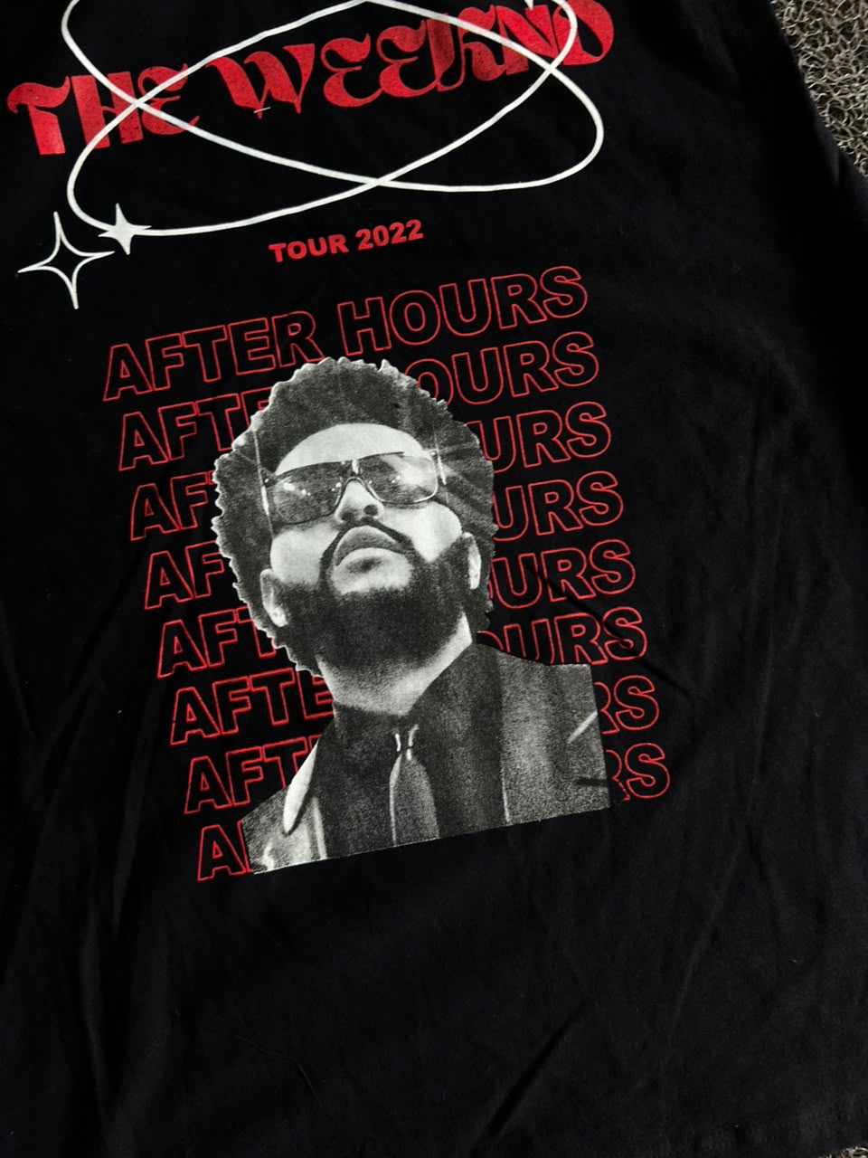 The Weeknd After Hours Tour Graphic Sleeveless Muscle Tee