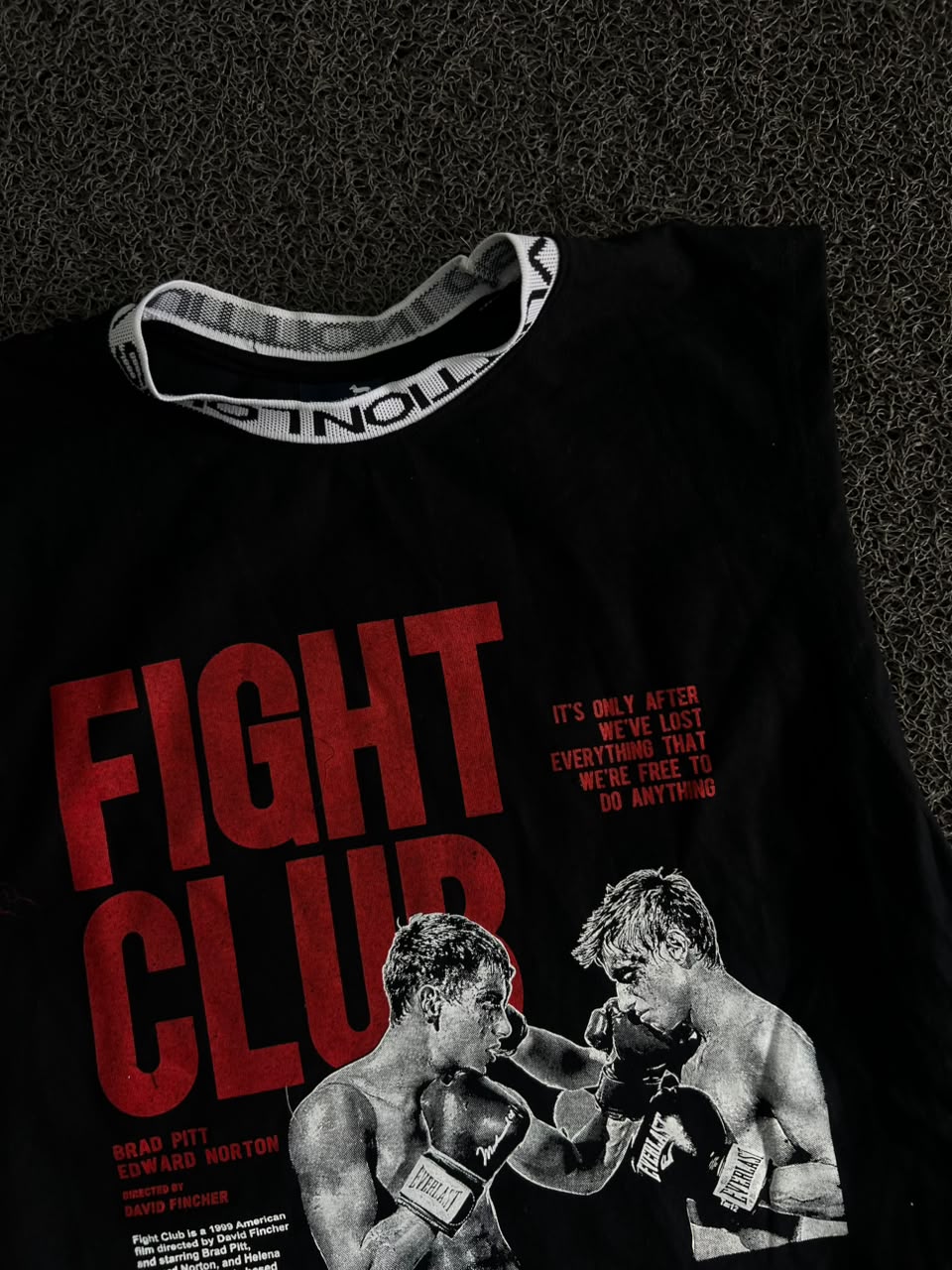 Fight Club Graphic Sleeveless T-Shirt