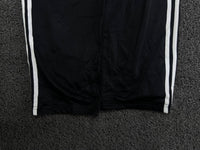 Vintage Adidas Black Side-Stripe Track Pants