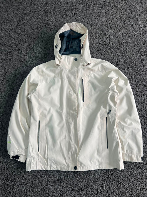 Outdoor Performance Hooded Waterproof Jacket ⚠️ Small Stains