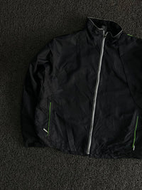 Vintage Track Jacket with Trim & Zip Pockets – Thriftwear