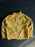 CF Beige Lightweight Zip-Up Windbreaker Jacket