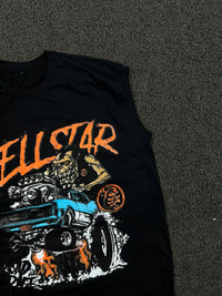 Hellstar Monster Muscle Car Graphic Sleeveless T-Shirt