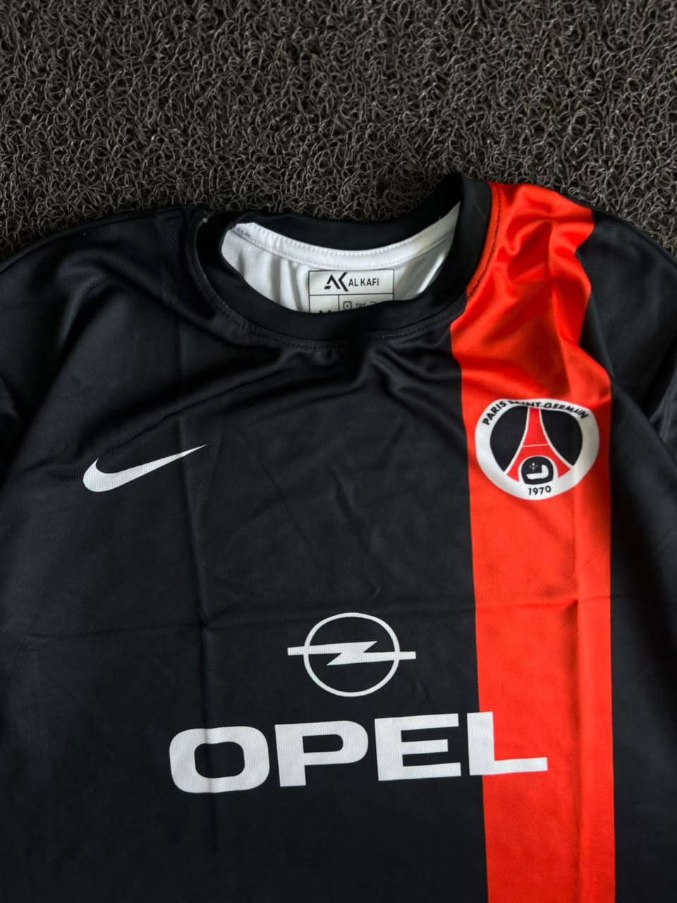 Ronaldinho #21 PSG 2001/02 Black Home Retro Football Jersey – Five Sleeve