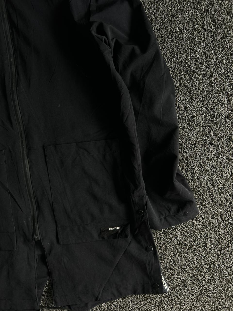 Hooded Utility Windbreaker Jacket – Full Zip Lightweight Outdoor Coat