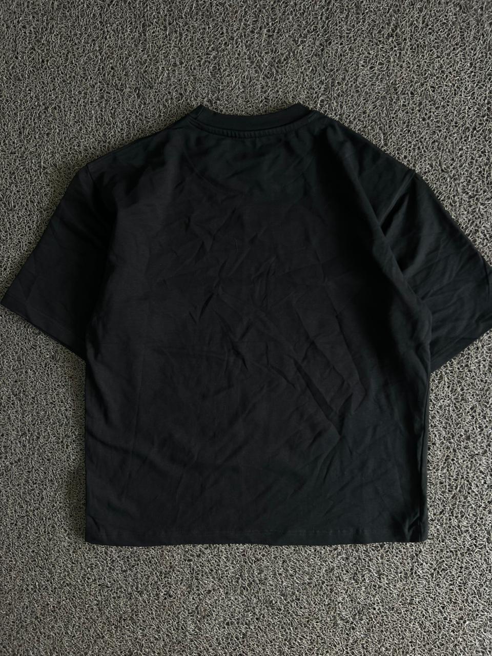 Black Nobero Classic Crew Neck T-Shirt