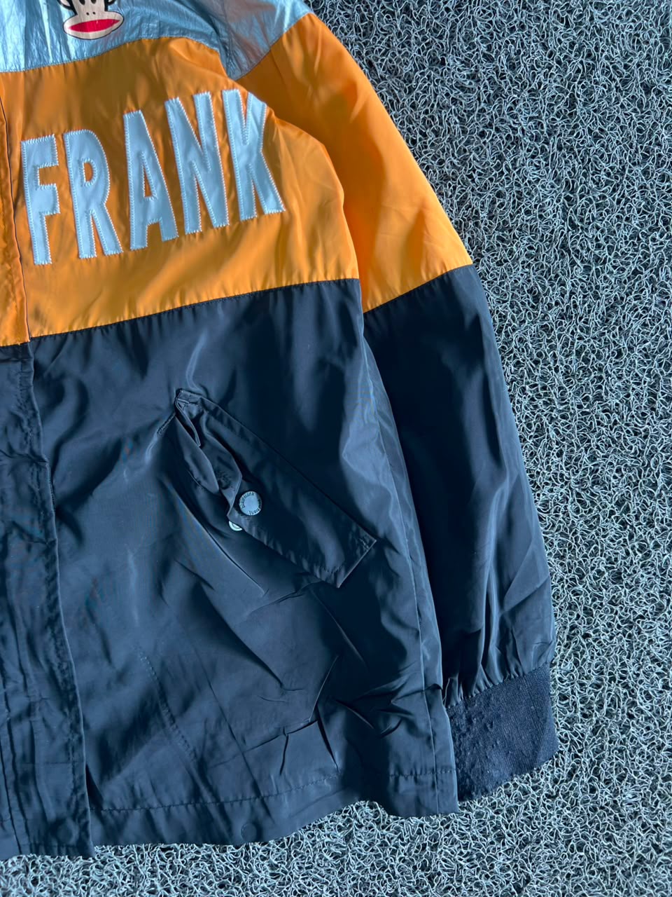 Paul Frank Men's Color Block Hooded Windbreaker Jacket –  Full Zip Outdoor Coat