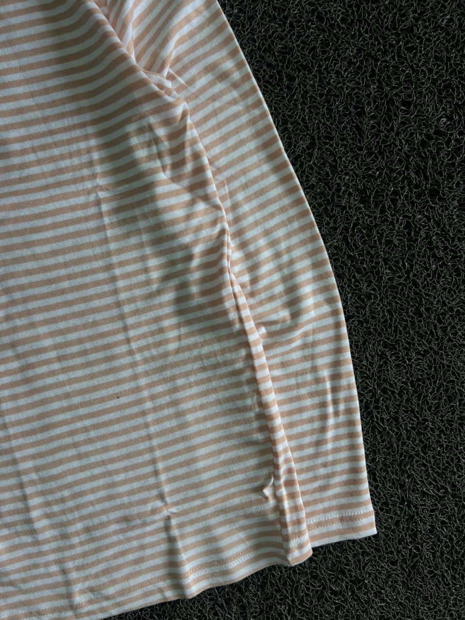 Striped Long-Sleeve T-Shirt – Casual Basic Top