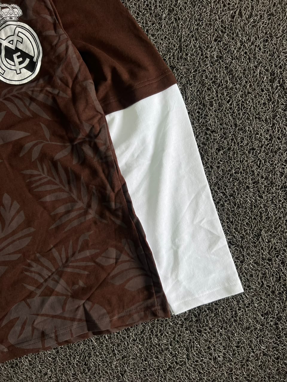 Cristiano Ronaldo #7 Real Madrid Brown Football T-Shirt