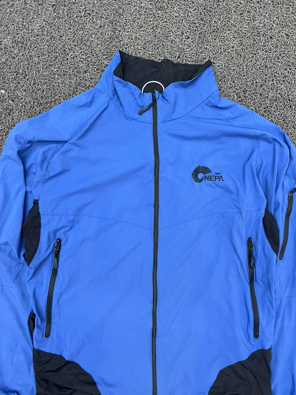 NEPA Blue Outdoor Softshell Jacket – Lightweight Windproof Full Zip Men's Jacket