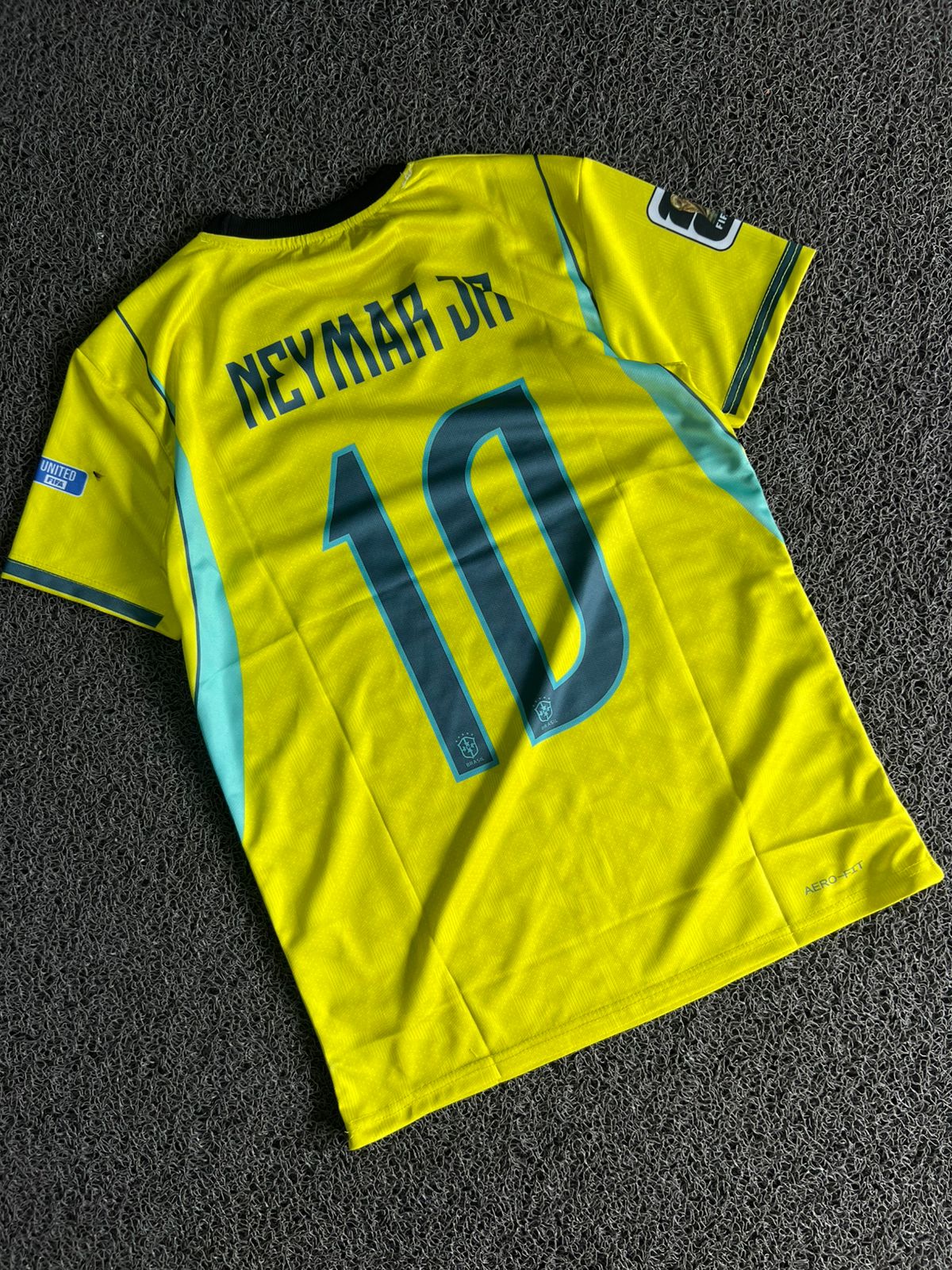 Brazil 2024 Home Jersey – Neymar Jr #10 | Yellow Football Shirt