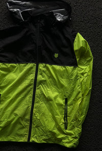 Hooded Zip-Up Windbreaker Jacket