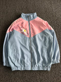 Floral Graphic Lightweight Bomber Jacket
