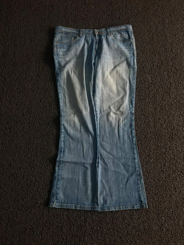 Vintage Light Wash Denim Jeans