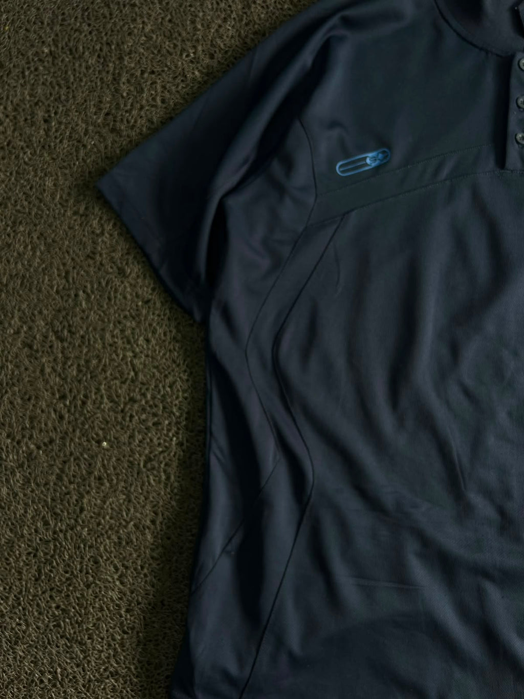 Vintage Umbro SX Climate Control Training Jersey - Navy Blue