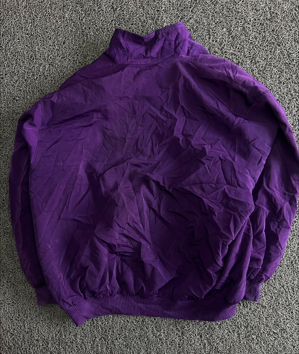 Vintage Purple Zip-Up Jacket
