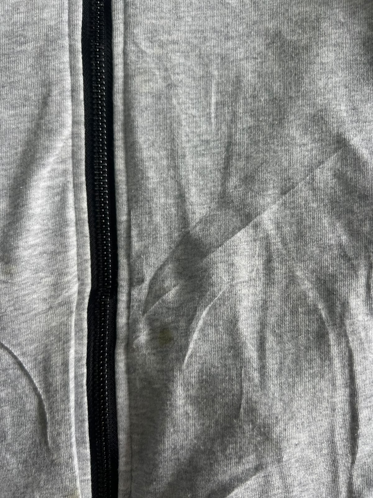 Double Side Blue and Grey Hooded Jacket – Lightweight Zip-Up Windbreaker ⚠️ Small Stains and Small Damage