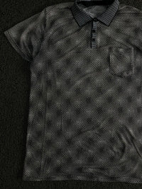 Textured Polo T-Shirt