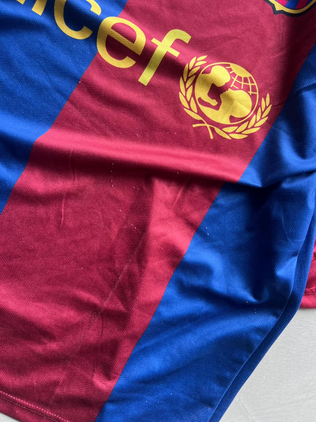 FC Barcelona 2006 Home Jersey(⚠️ Small Damage)