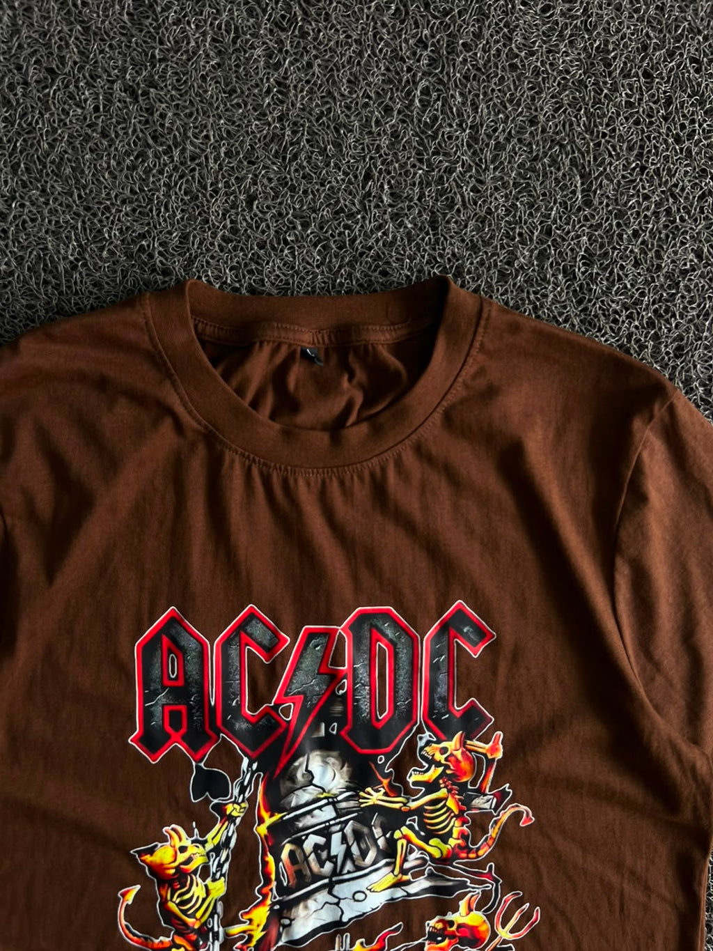 AC/DC Hells Bells Graphic Band T-Shirt – Rock Tee
