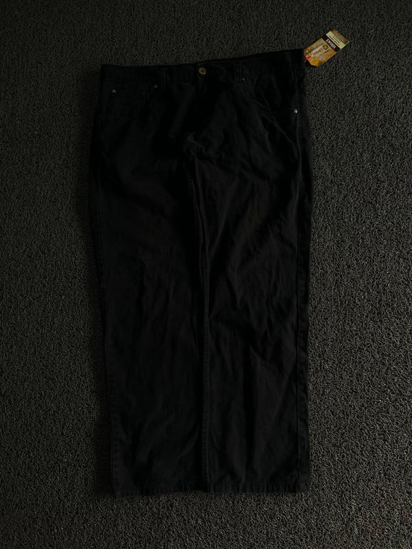 Versace Black Straight Fit Denim Jeans – Classic 5-Pocket Casual Pants