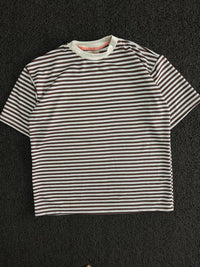Striped five Sleeve T-Shirt – Ribbed Texture