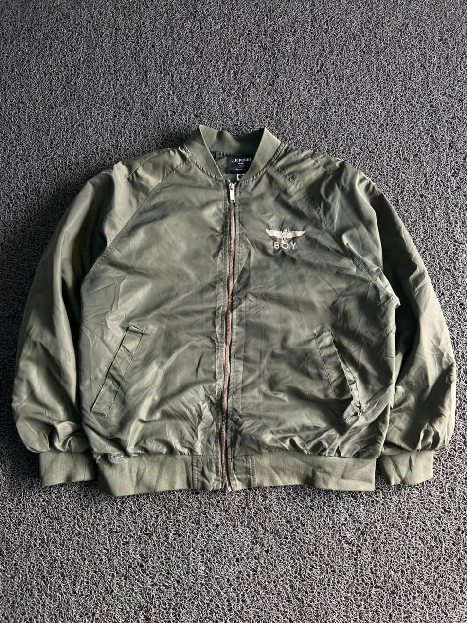 BOY Bomber Jacket – Lightweight Zip-Up Casual Jacket