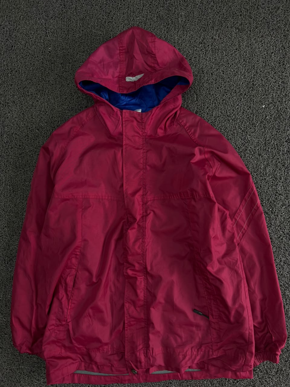 Hooded Rain Jacket | Lightweight Windbreaker | Thrifted Outerwear