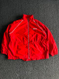 Focus Red Track Windbreaker Jacket