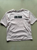 Men's Oversized Graphic T-Shirt – Live From Print