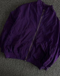Vintage Purple Zip-Up Jacket