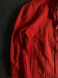 Vintage Red Lightweight Harrington Jacket ⚠️ No Zip