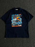 Hot Speed Supercar Racing Graphic  T-Shirt