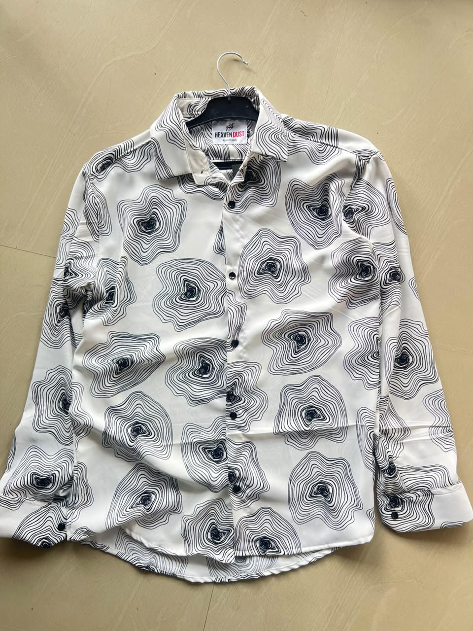 Premium Floral Print Button-Up Shirt