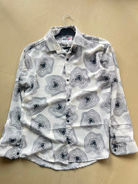 Premium Floral Print Button-Up Shirt