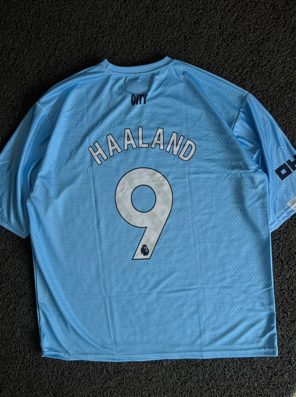 Puma Manchester City 2024/25 Home Jersey – Haaland #9 – Sky Blue – Five Sleeve