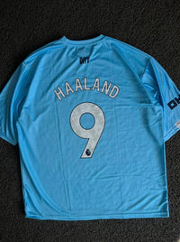 Puma Manchester City 2024/25 Home Jersey – Haaland #9 – Sky Blue – Five Sleeve