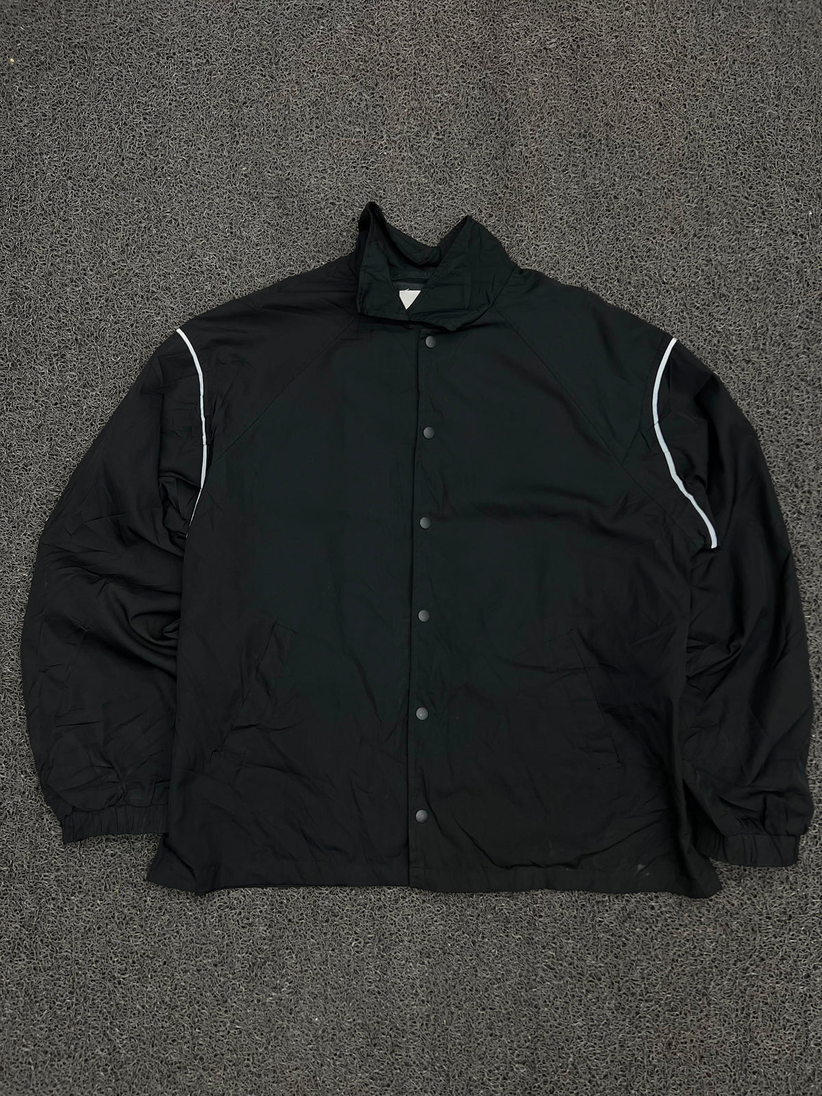 Reflective Trim Windbreaker Jacket