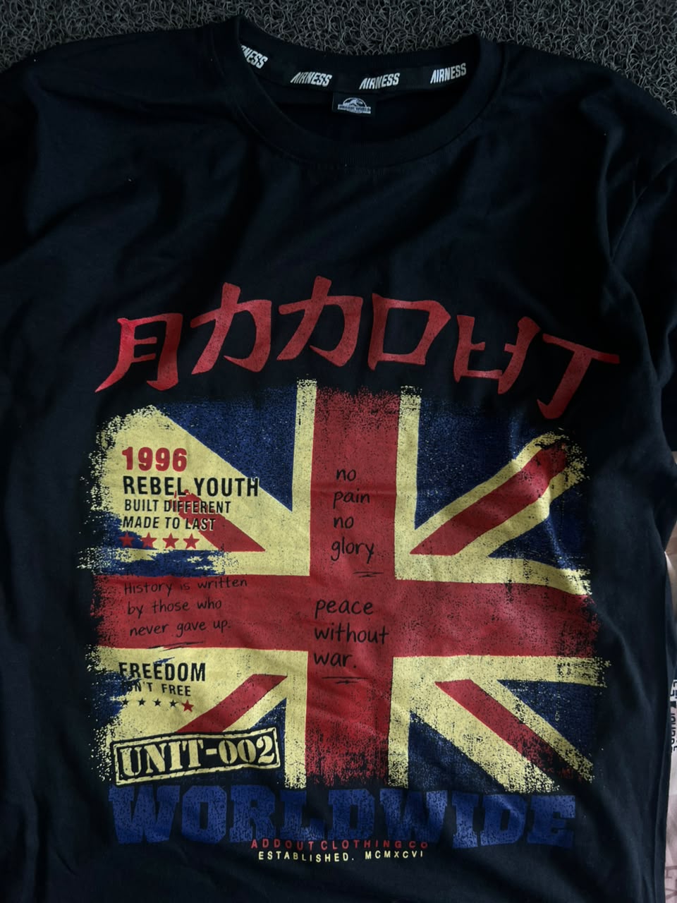 Rebel Youth  Graphic Double-Layer Long Sleeve T-Shirt
