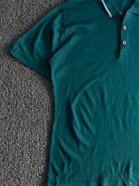 Vintage Teal Green Playboy Polo T-Shirt