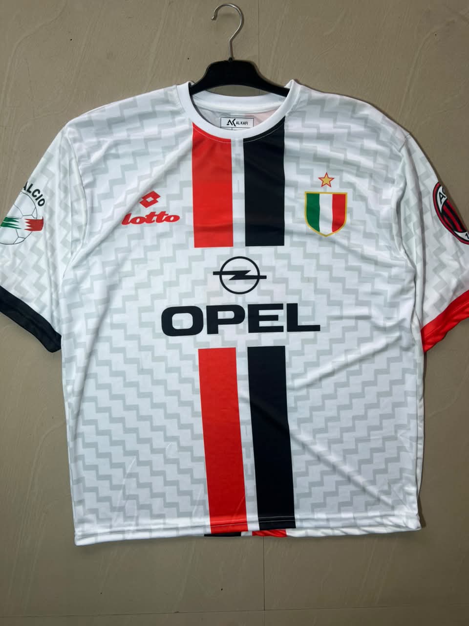 AC Milan Maldini #3 Retro Away Football Jersey – White Edition