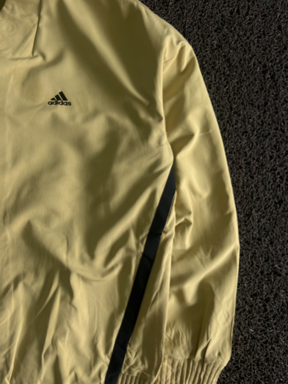 Adidas Vintage Yellow Track Jacket