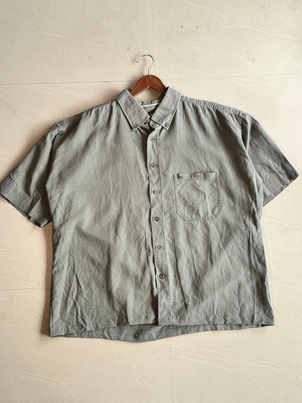 Oversized Boxy Fit Graphic Shirt – 8 Ball Streetwear Button-Up