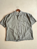 Oversized Boxy Fit Graphic Shirt – 8 Ball Streetwear Button-Up