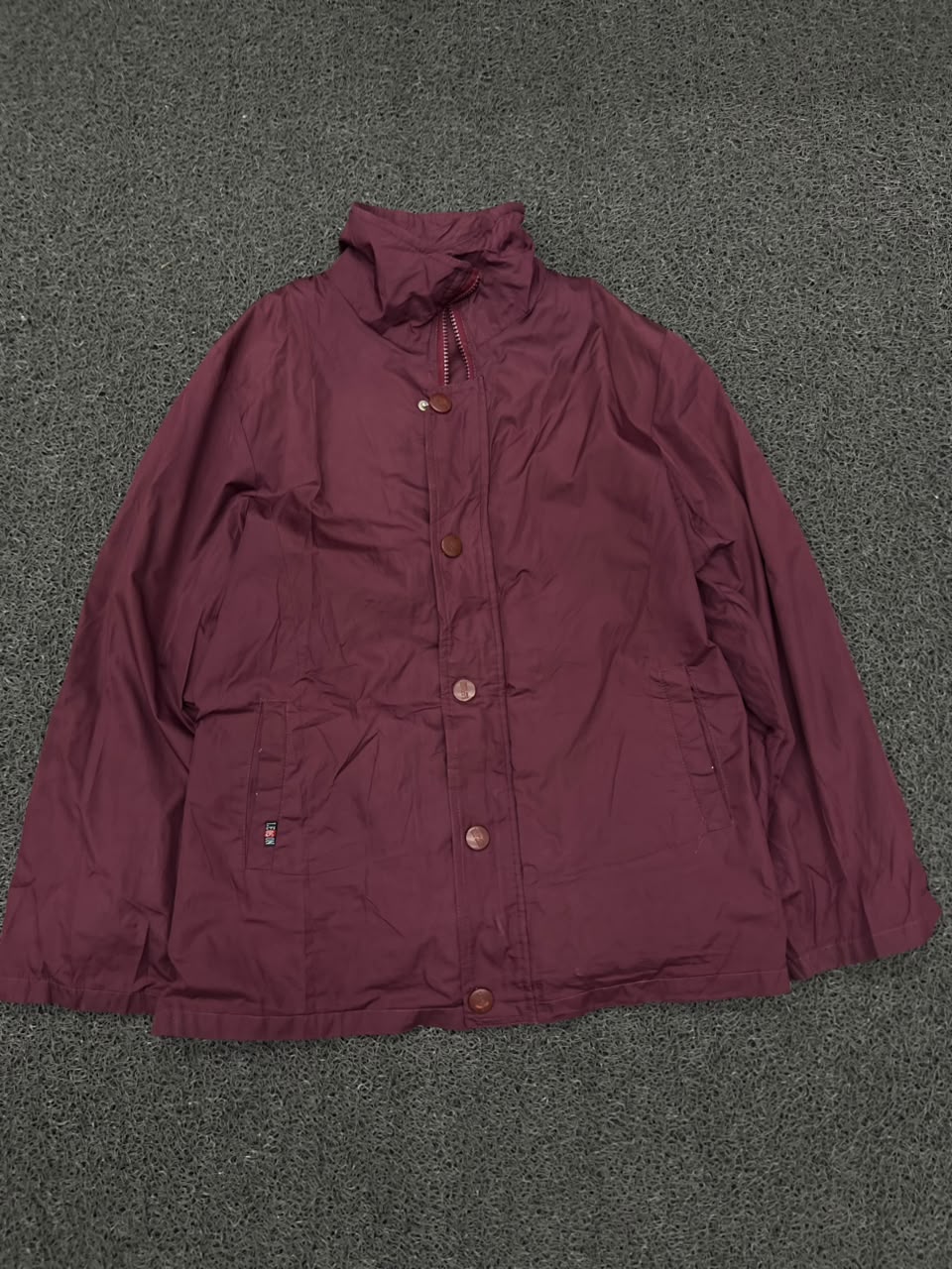 Lightweight Windbreaker Jacket – Full Zip & Snap Button | ⚠️ No Zip