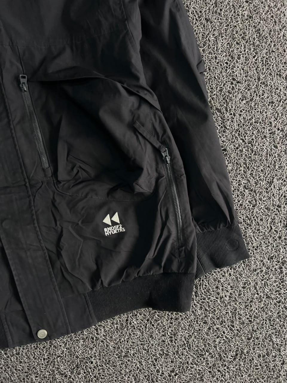 Utility Bomber Jacket – Multi Pocket Zip-Up Streetwear Windbreaker