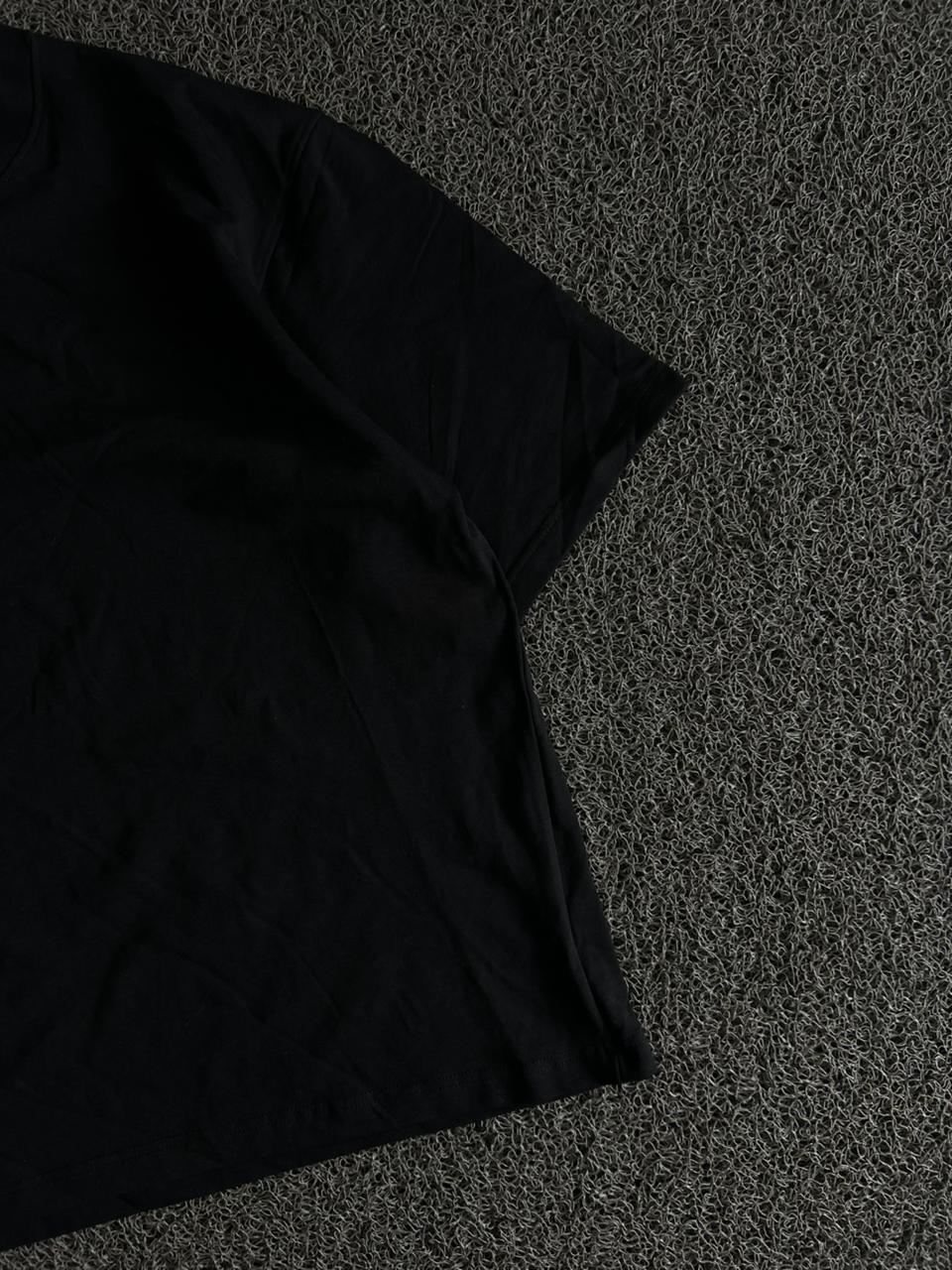 Black Nobero Classic Crew Neck T-Shirt