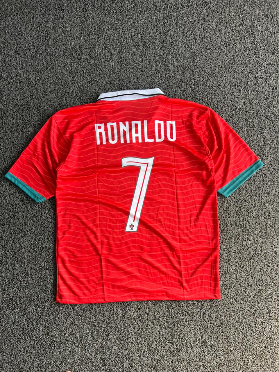 Portugal Home Jersey 2024/2025 - #7 Ronaldo - Five Sleeve