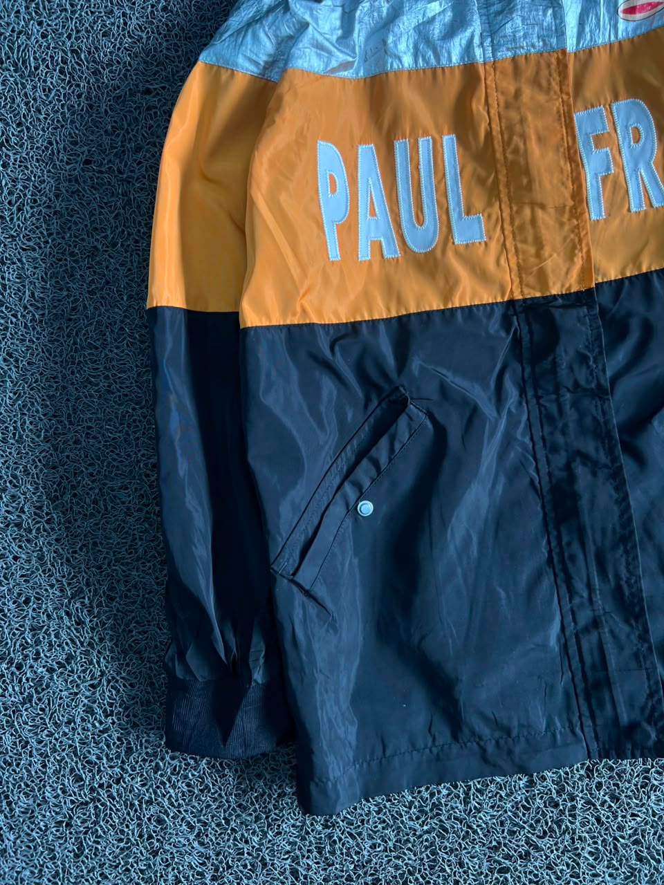 Paul Frank Men's Color Block Hooded Windbreaker Jacket –  Full Zip Outdoor Coat