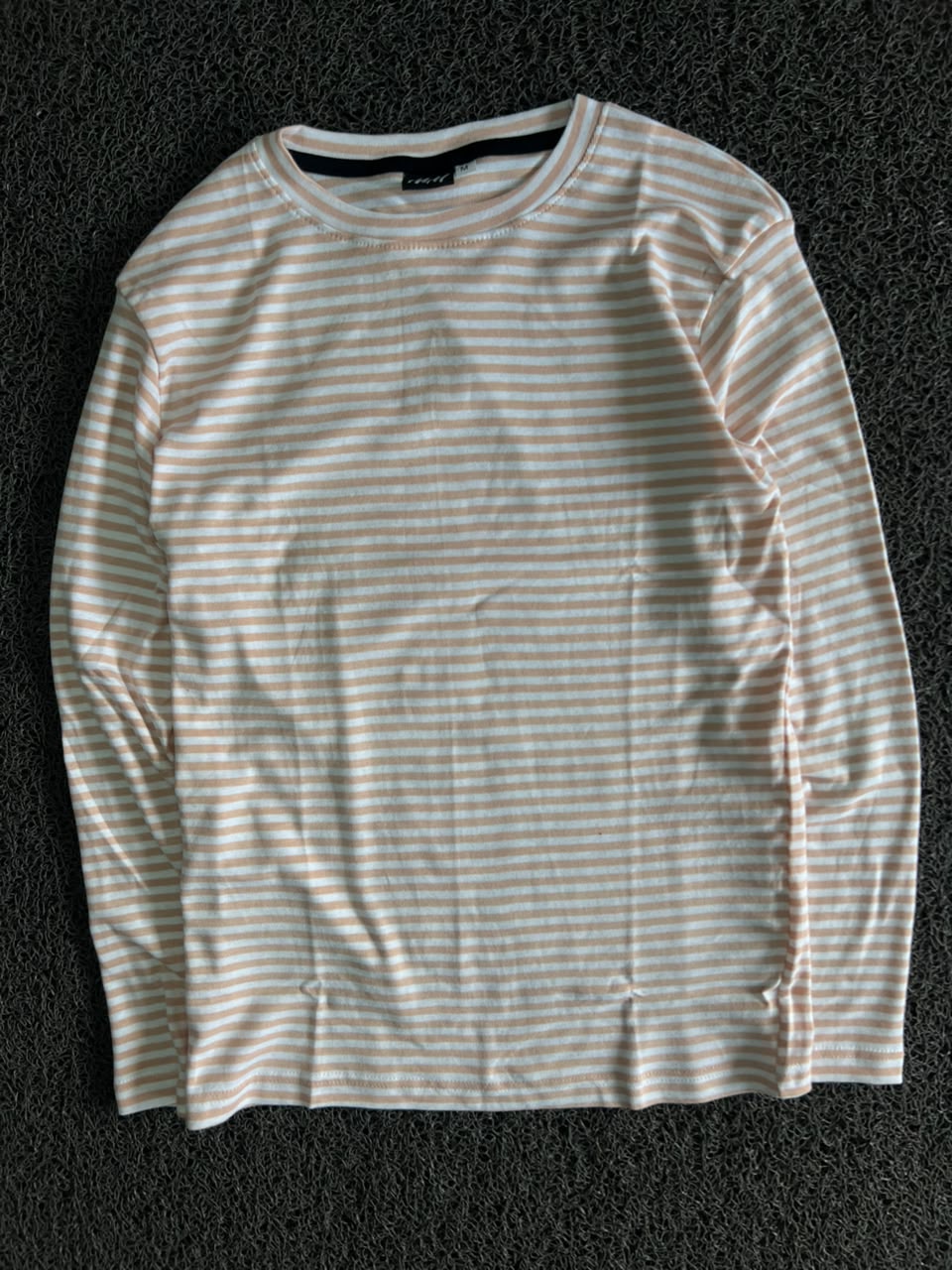Striped Long-Sleeve T-Shirt – Casual Basic Top